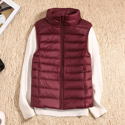 Gilet léger pour femme en duvet