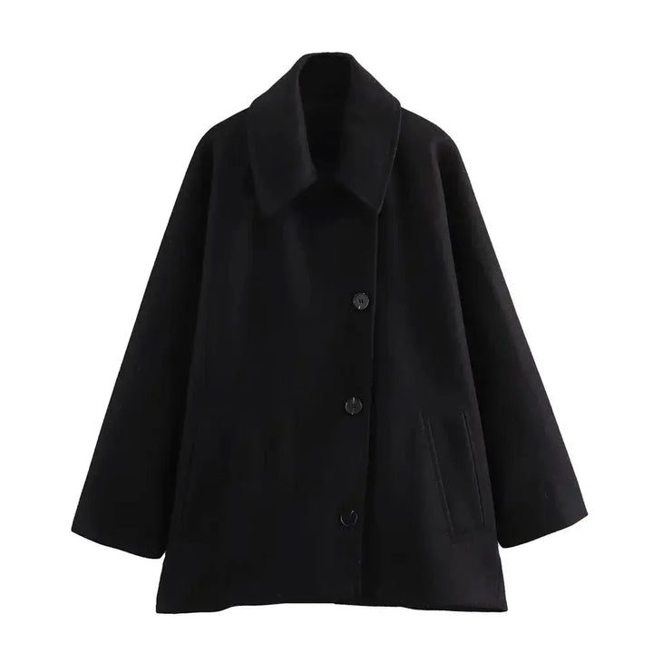 Manteau de luxe pour femme en laine cachemire