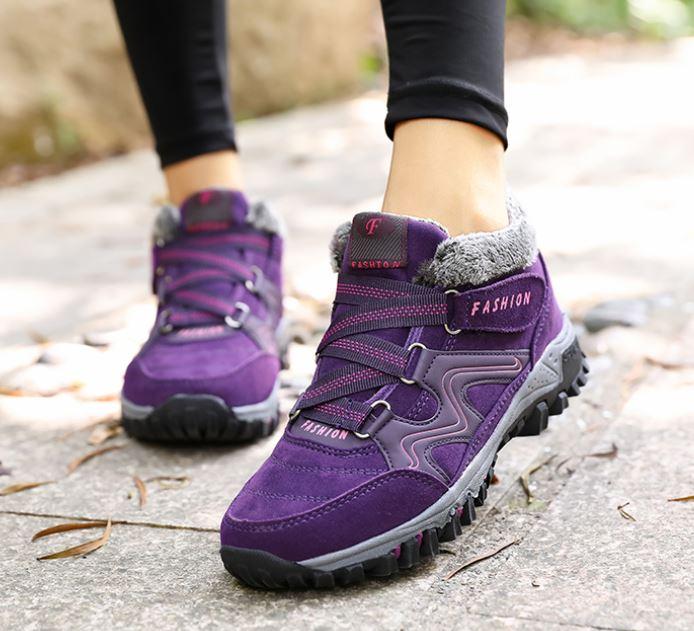 Chaussures d'hiver confortables, rembourrage orthopédique