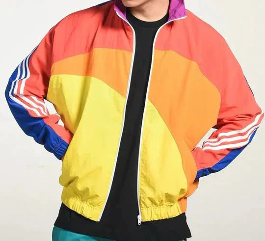 Coupe-vent élégant pour homme au look rétro