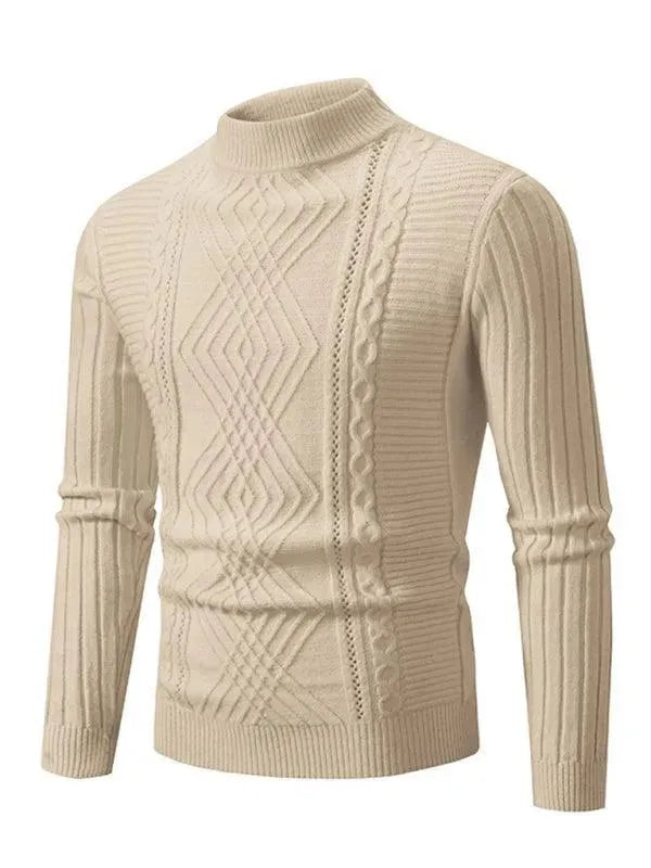 Pull-over homme en cachemire doux tricoté