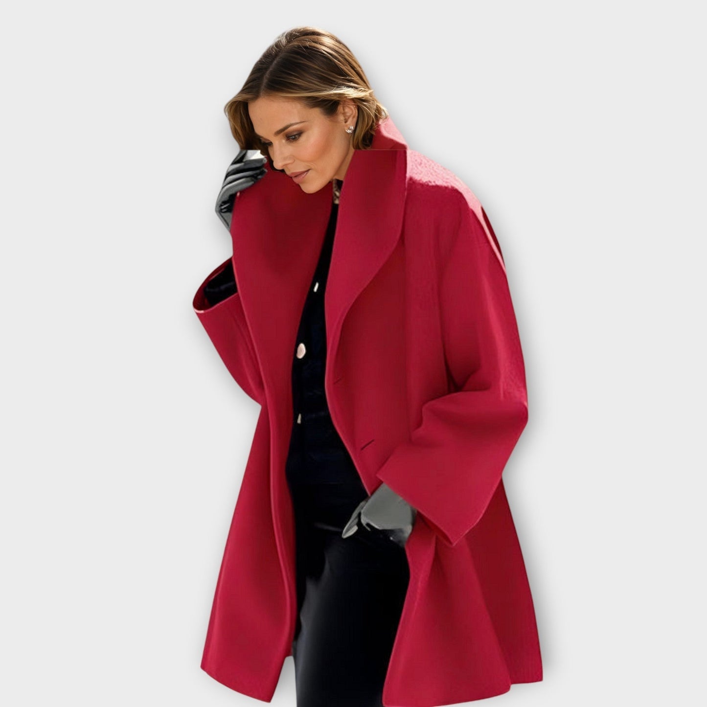 Élégante veste pour femme en laine mérinos