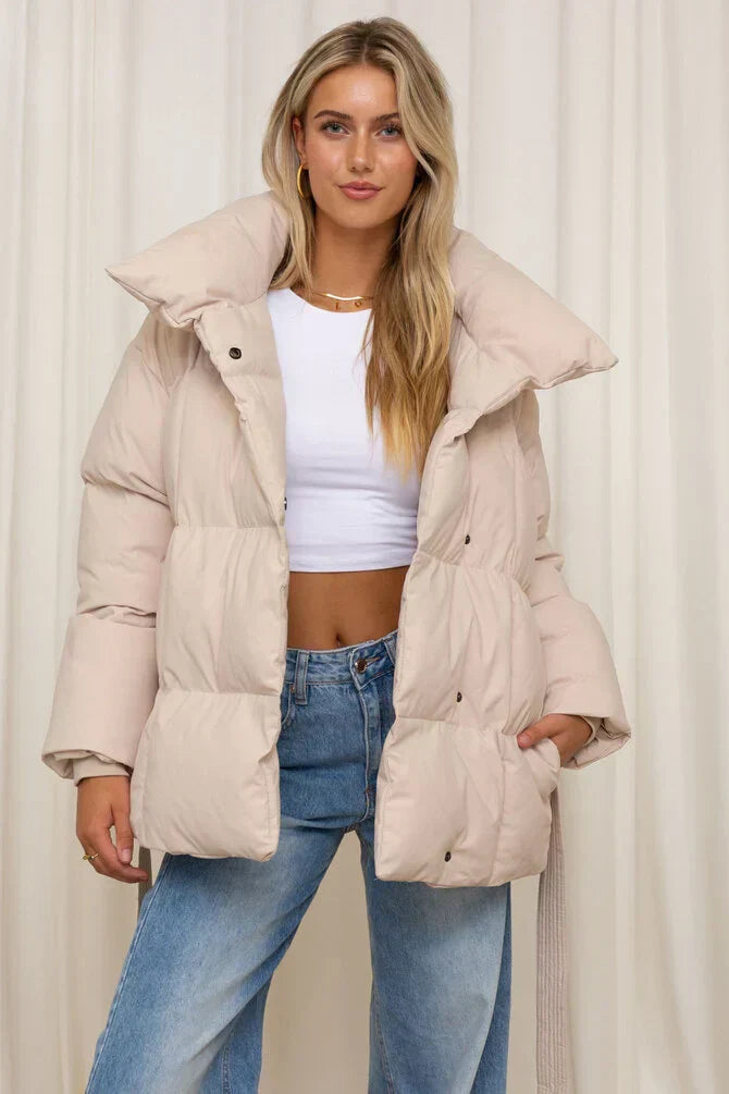 Veste d'hiver chaudement rembourrée