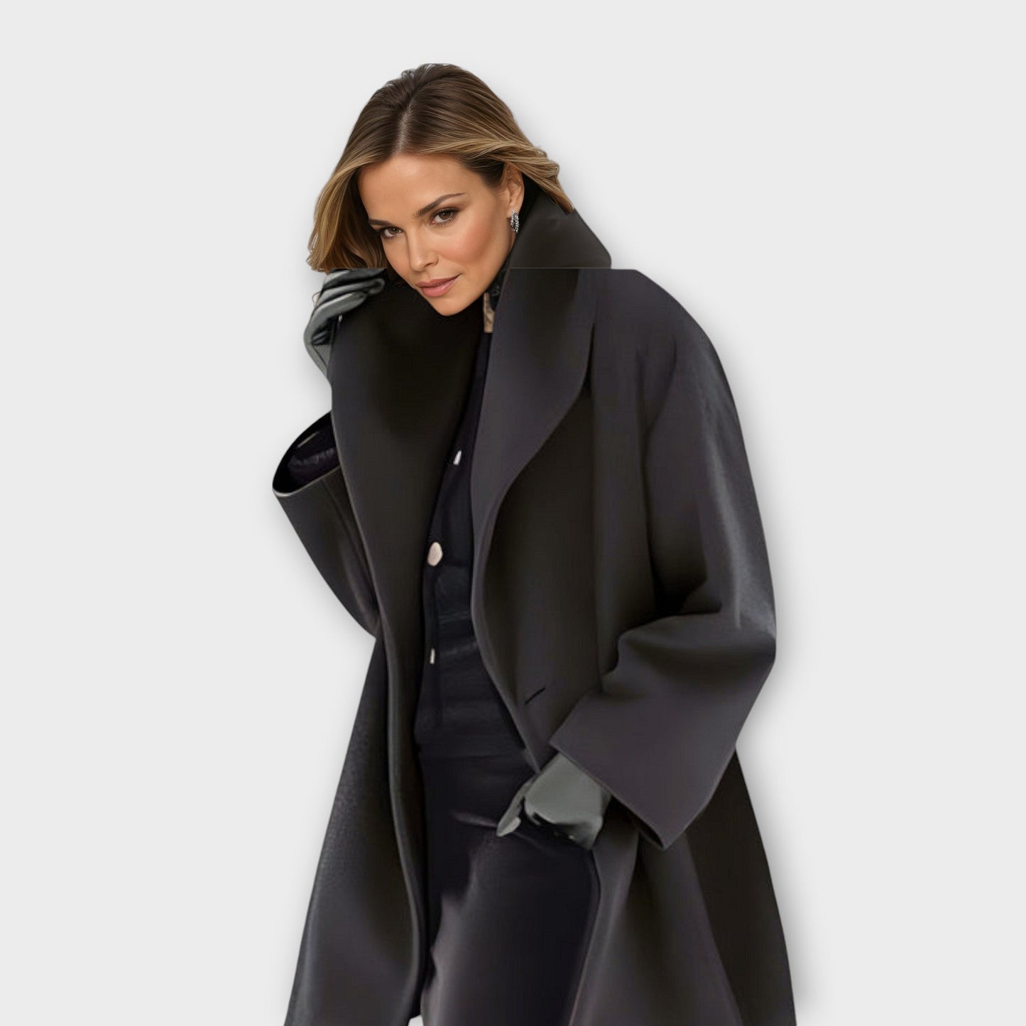 Elegante Damenjacke aus Merino-Wolle - IdealeKleiden