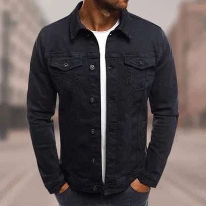Veste en jean tendance pour hommes
