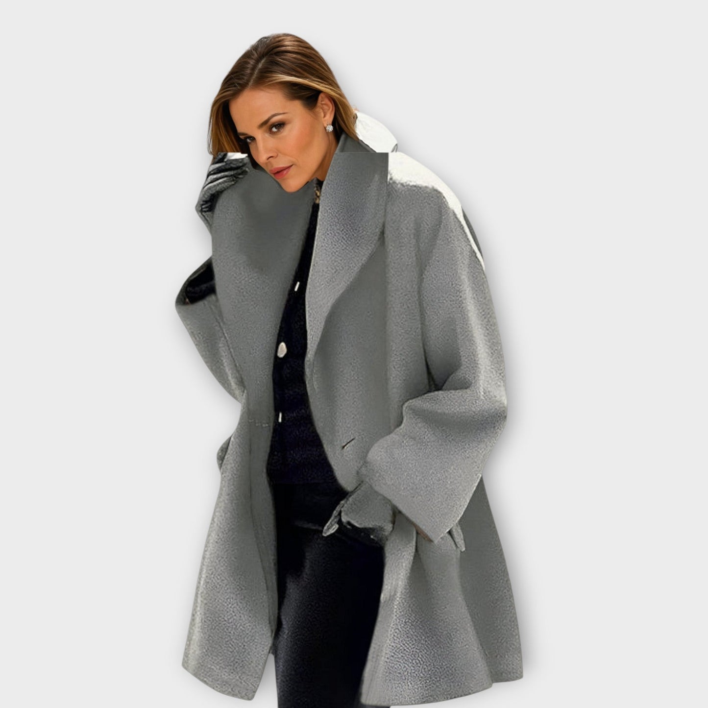 Veste classique élégante pour femme grande taille