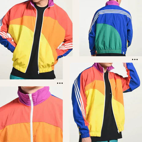 Stylische Herren Windjacke Retro Look - IdealeKleiden
