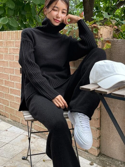 Robe Pull Femme Chaude & Élégante