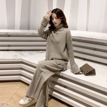 Robe Pull Femme Chaude & Élégante