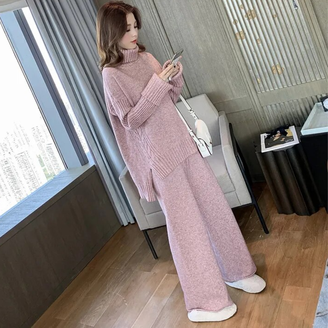 Robe Pull Femme Chaude & Élégante