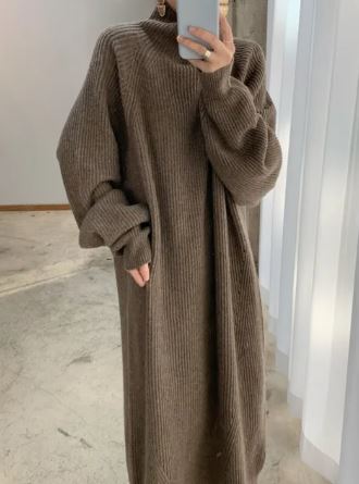 Robe pull élégante pour femme