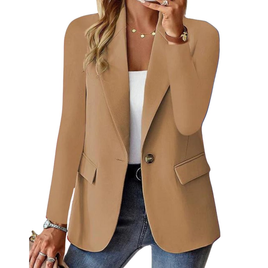 Blazer femme Manches longues Élégant Décontracté