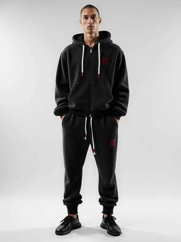 Herren Jogginghose Weich Fleece - IdealeKleiden