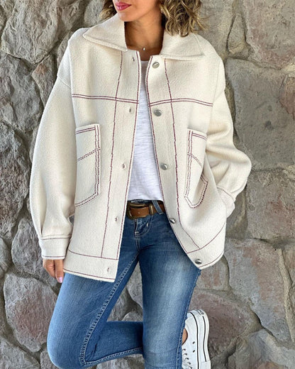 Stylische Winterjacke Damen Modern - IdealeKleiden