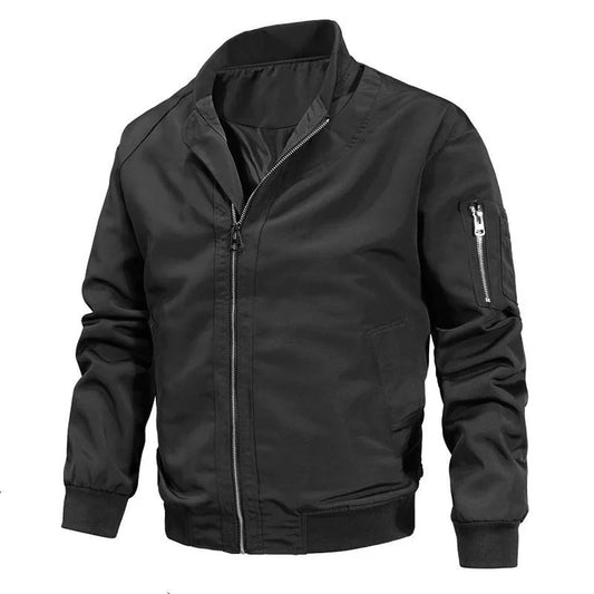 Herren Bomberjacke Modern Sportlich Alltagsfitness - IdealeKleiden