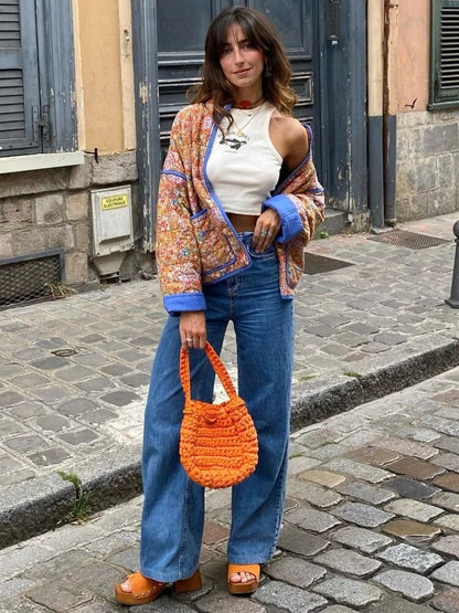 Manteau femme élégant Coloré Moderne