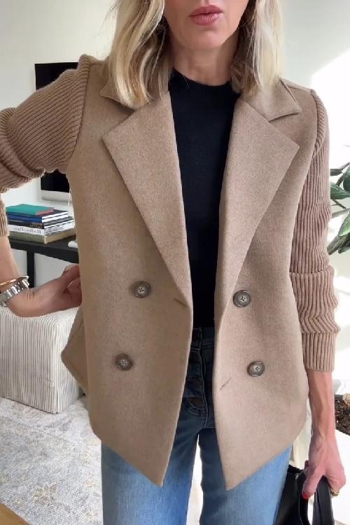 Blazer chic coupe décontractée