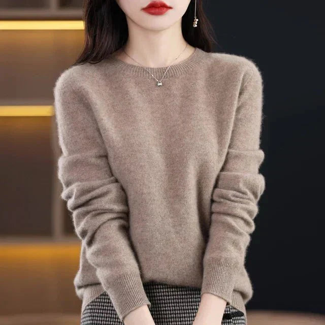 Pull en maille douce pour femme