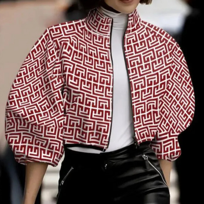 Veste courte automne tendance pour femme