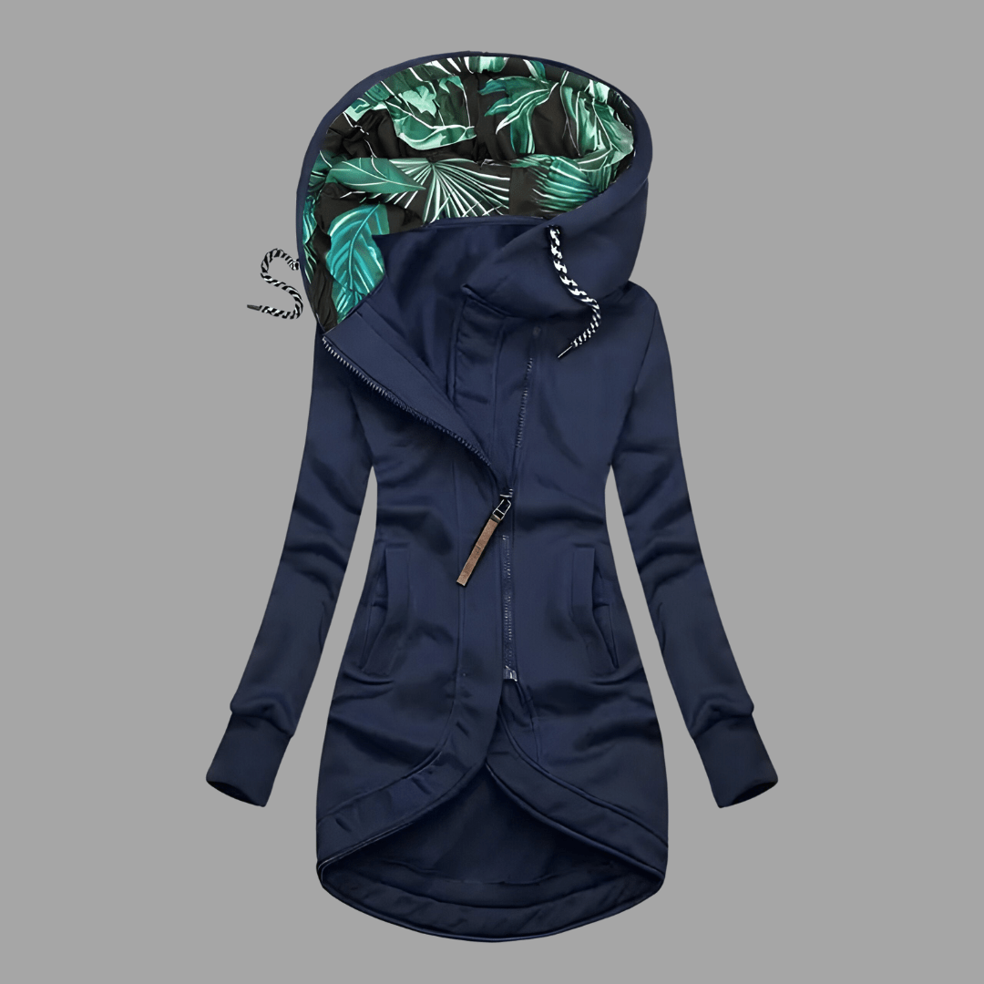 Robuste Damen Winterjacke Schwarz - IdealeKleiden