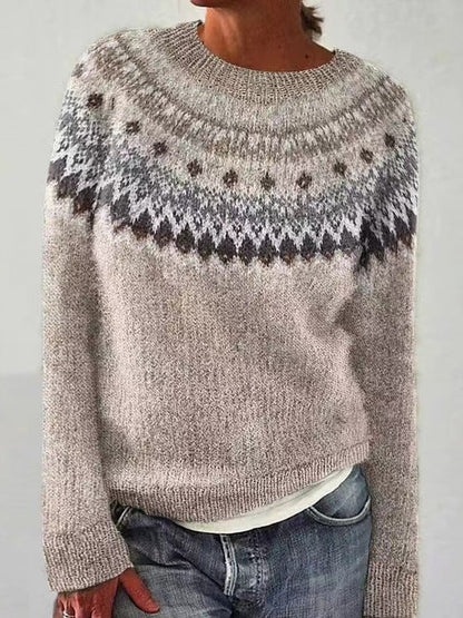 Pull de Noël femme motif renne festif