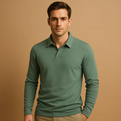 Polo homme manches courtes élégant décontracté