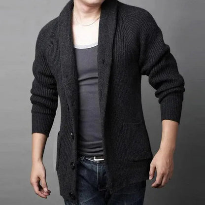 Cardigan homme chaud confortable