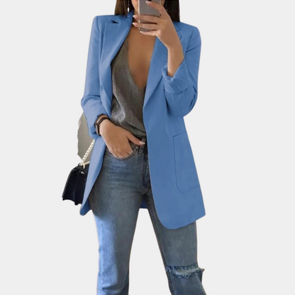 Blazer élégant pour femme, veste d'automne pour femme