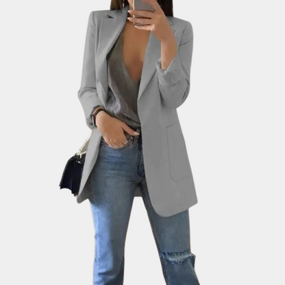 Blazer élégant pour femme, veste d'automne pour femme