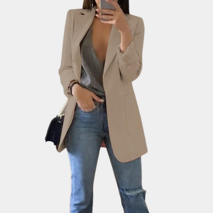 Blazer élégant pour femme, veste d'automne pour femme