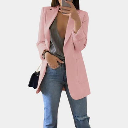 Blazer élégant pour femme, veste d'automne pour femme