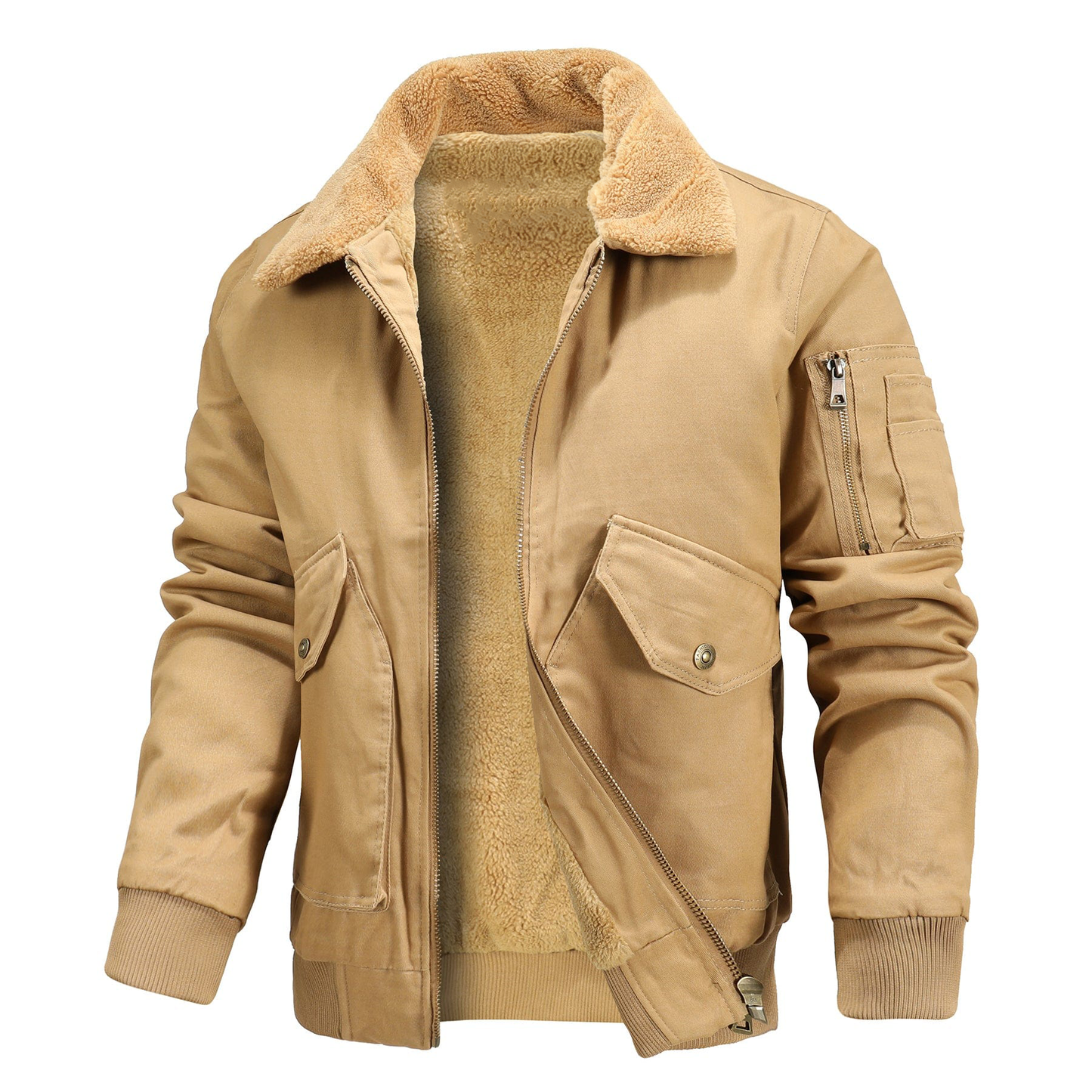 Veste Sherpa élégante moderne femme noire