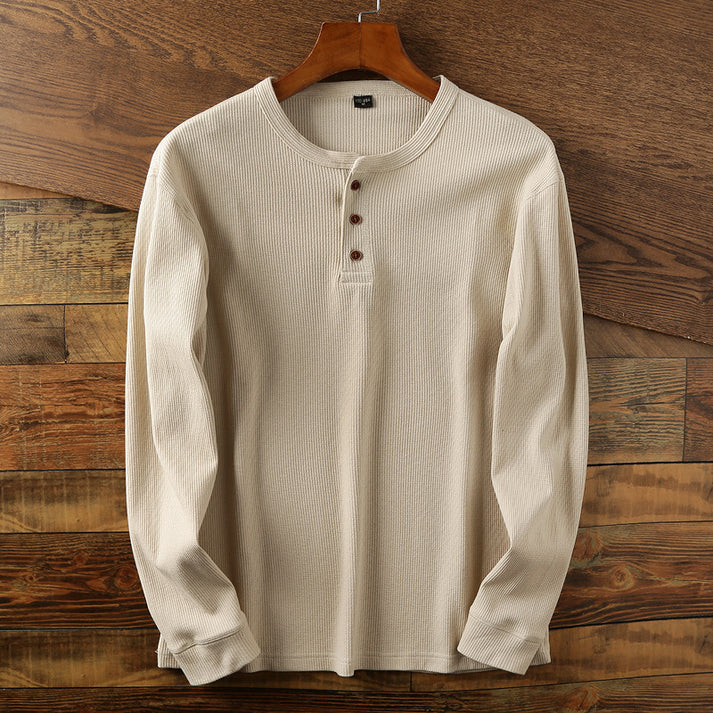 T-shirt homme manches longues coton confort