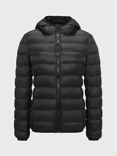 Robe d'hiver chaude à capuche pour femme