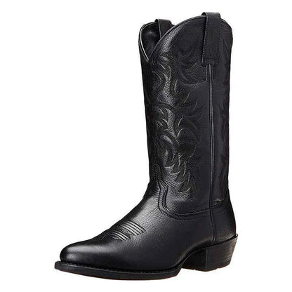 Bottes western femme élégantes en cuir