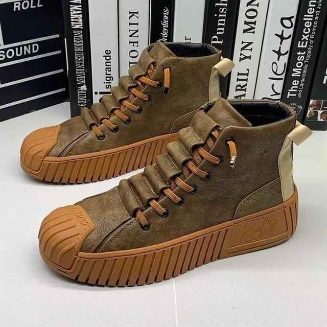 Elegante Herren Stiefel Lederoptik - IdealeKleiden