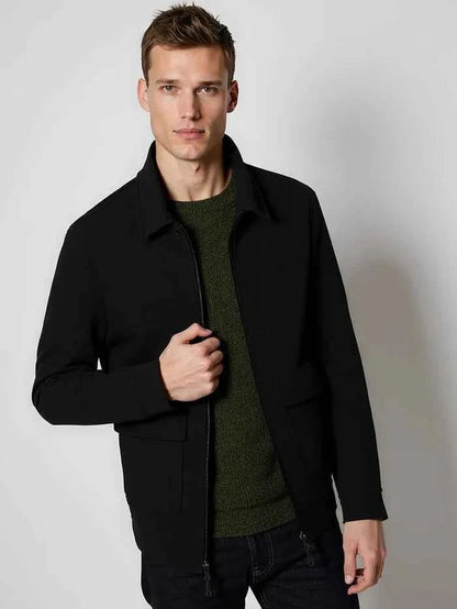 Veste en cuir pour homme Design élégant