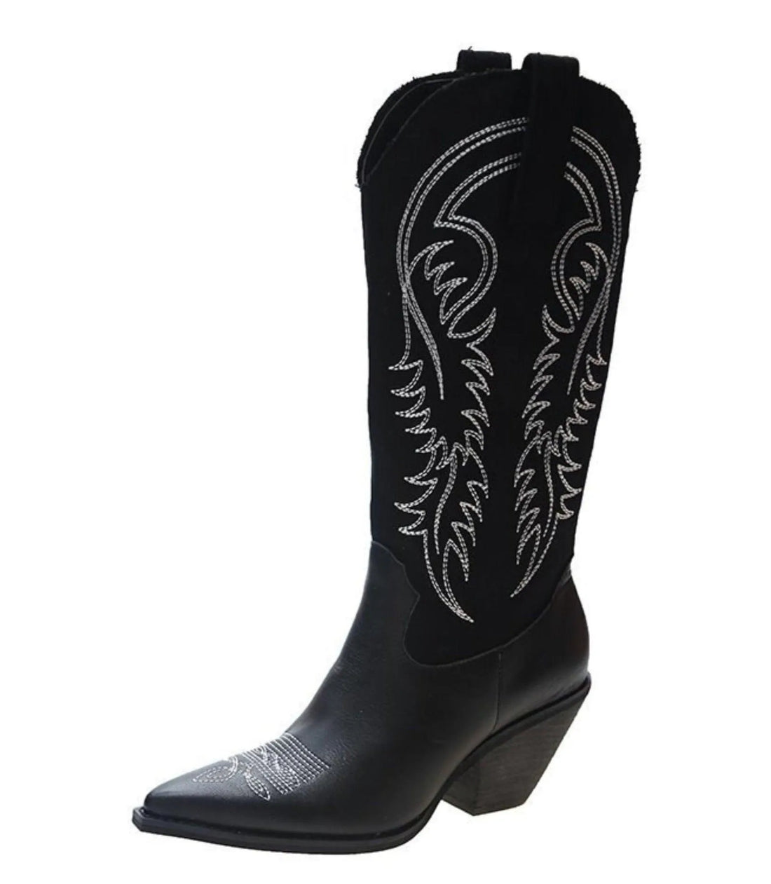 Bottes en cuir montantes hiver chaud