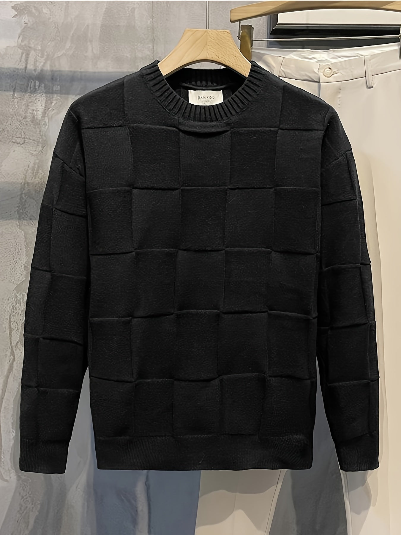 Robe femme souple | Pull col rond avec élastique