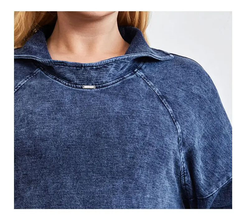 Kurvig Geschnitten Denimjacke Plus Size Frauen - IdealeKleiden
