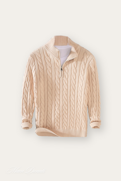 Pull-over col roulé homme moderne