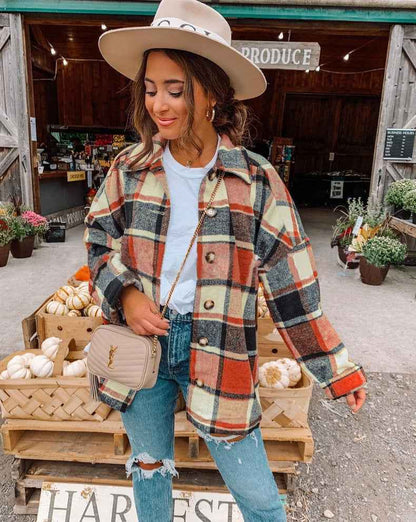 Cardigan court oversize à la mode