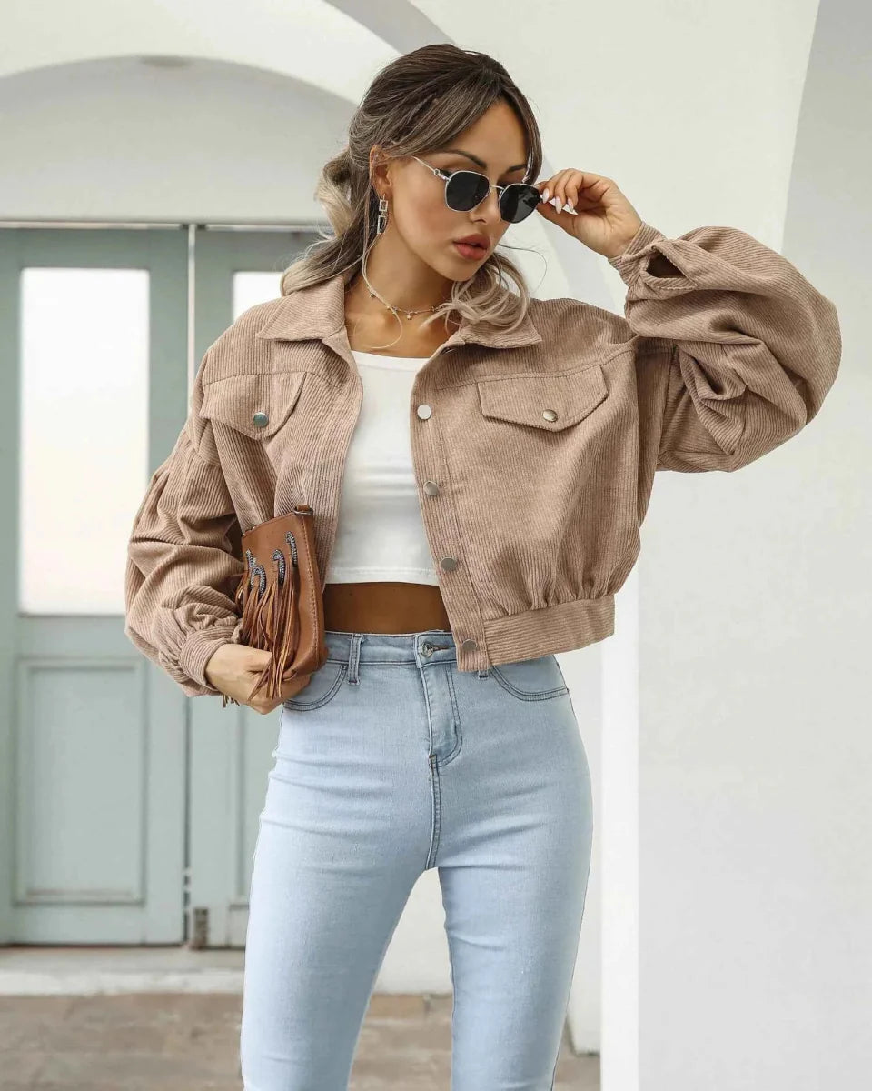 Veste oversize tendance pour femme