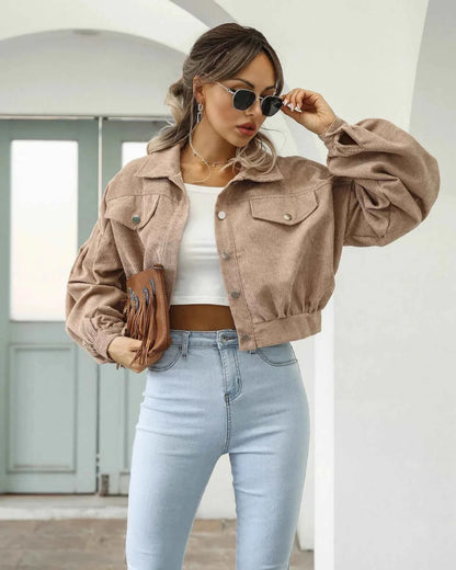 Veste oversize tendance pour femme