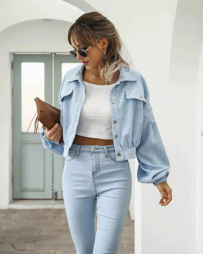 Veste oversize tendance pour femme
