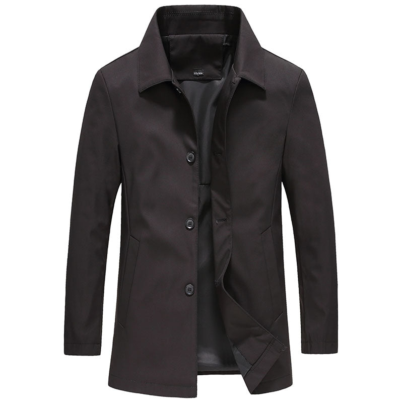 Herren Blazer Slim Fit Kragenjacke - IdealeKleiden