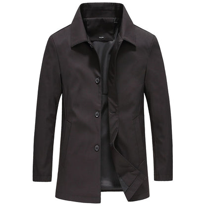 Herren Blazer Slim Fit Kragenjacke - IdealeKleiden