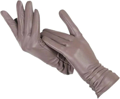 Gants souples pour femmes en imitation peau d'agneau