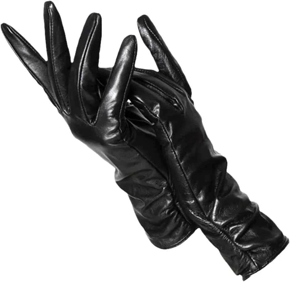 Gants souples pour femmes en imitation peau d'agneau
