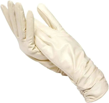Gants souples pour femmes en imitation peau d'agneau
